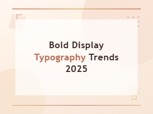 Bold Display Typography Trends Redefining Modern Design